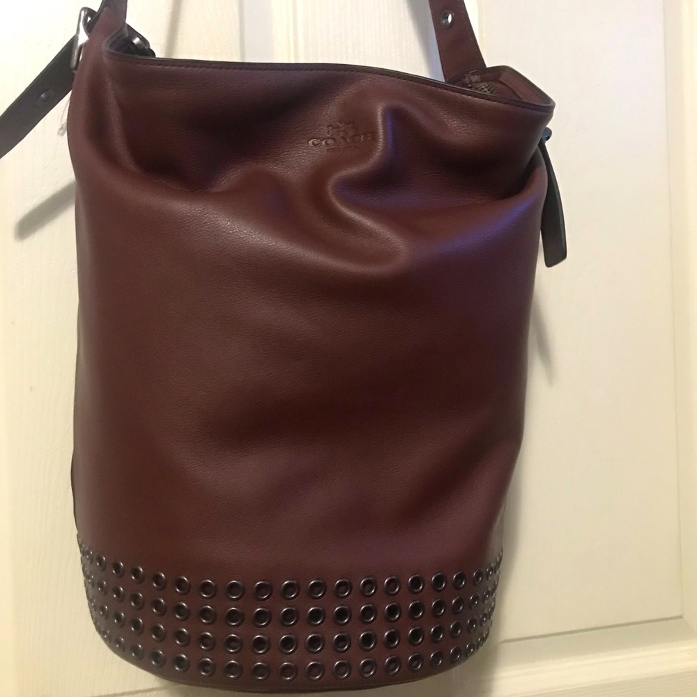 Coach bucket bag